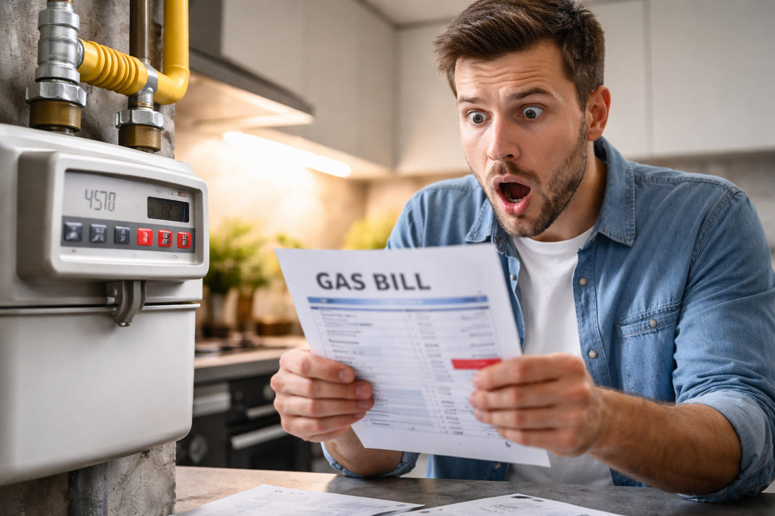Gas Bill Unusually High