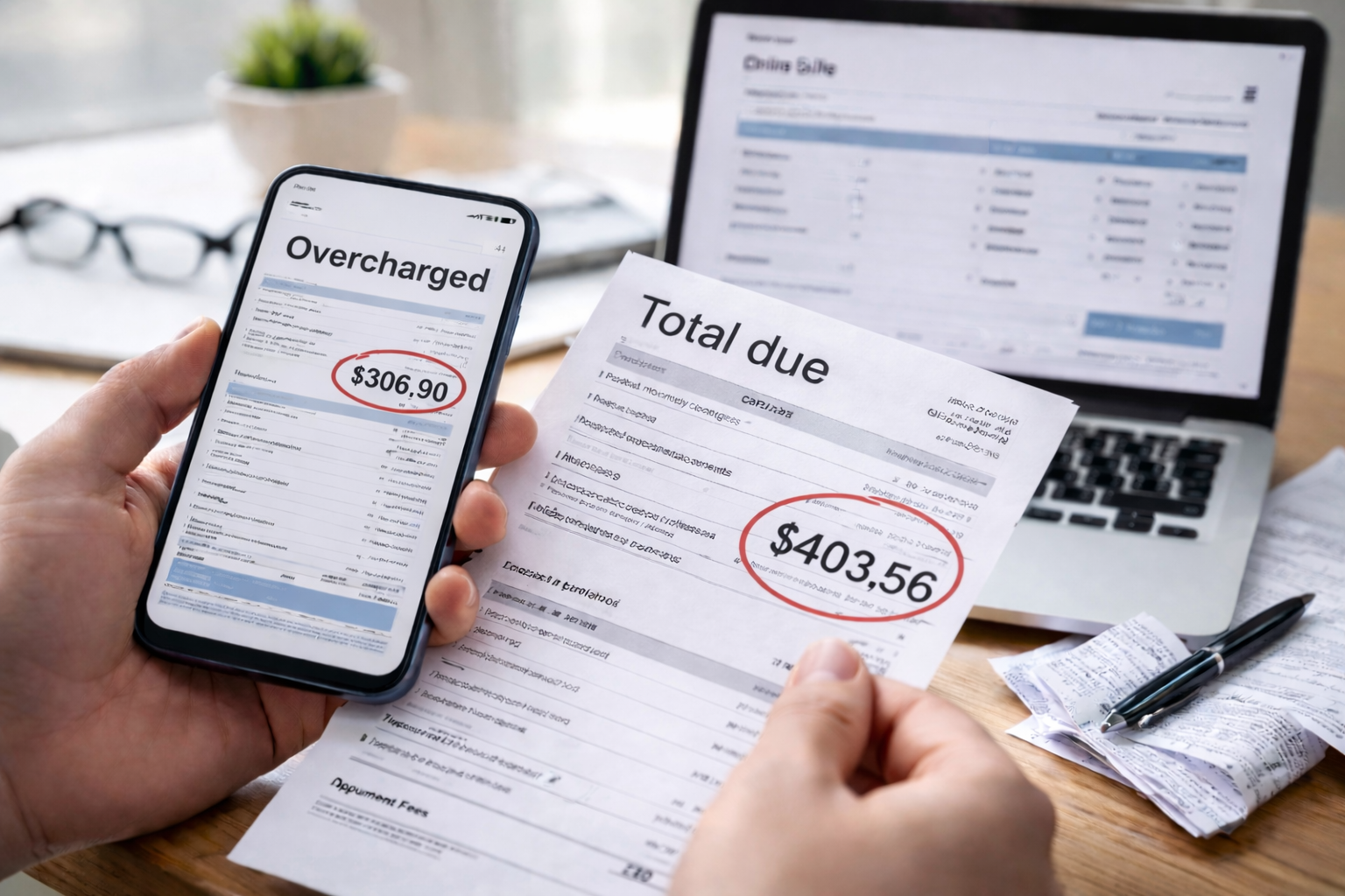 Mobile Bill Overcharged