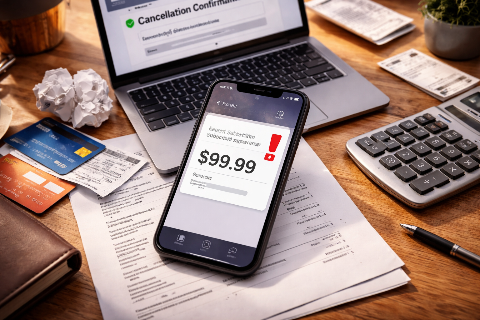 subscription canceled but still billed