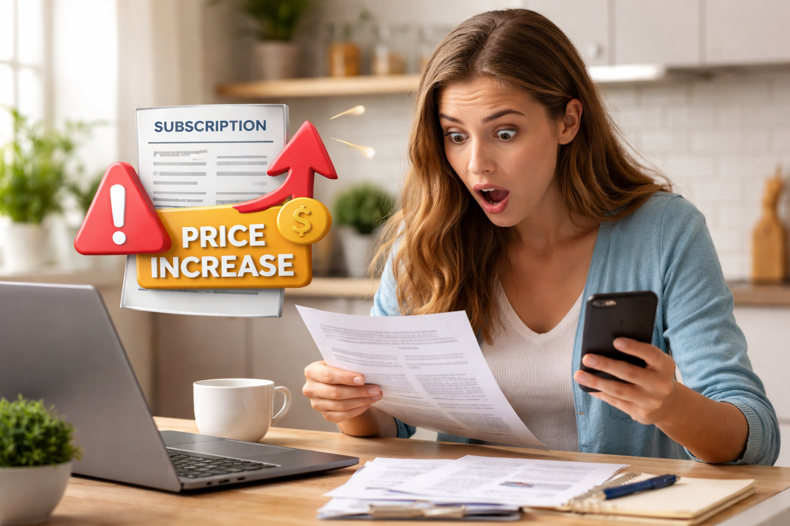 Subscription Price Increased Without Notice