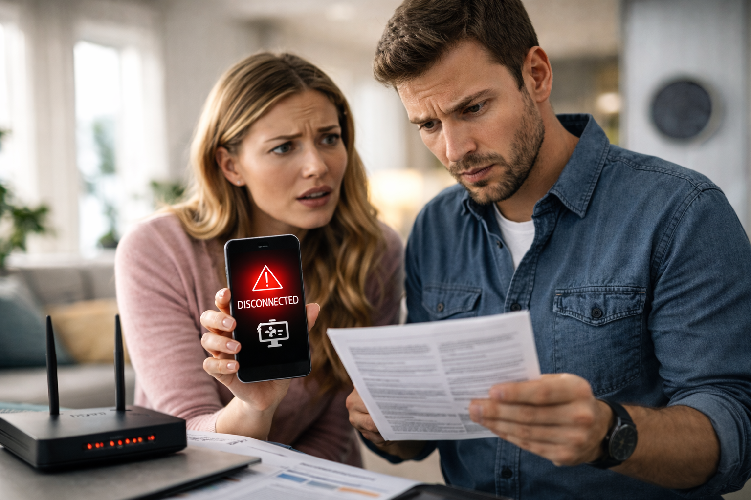 Service Disconnected Even Though Bill Was Paid