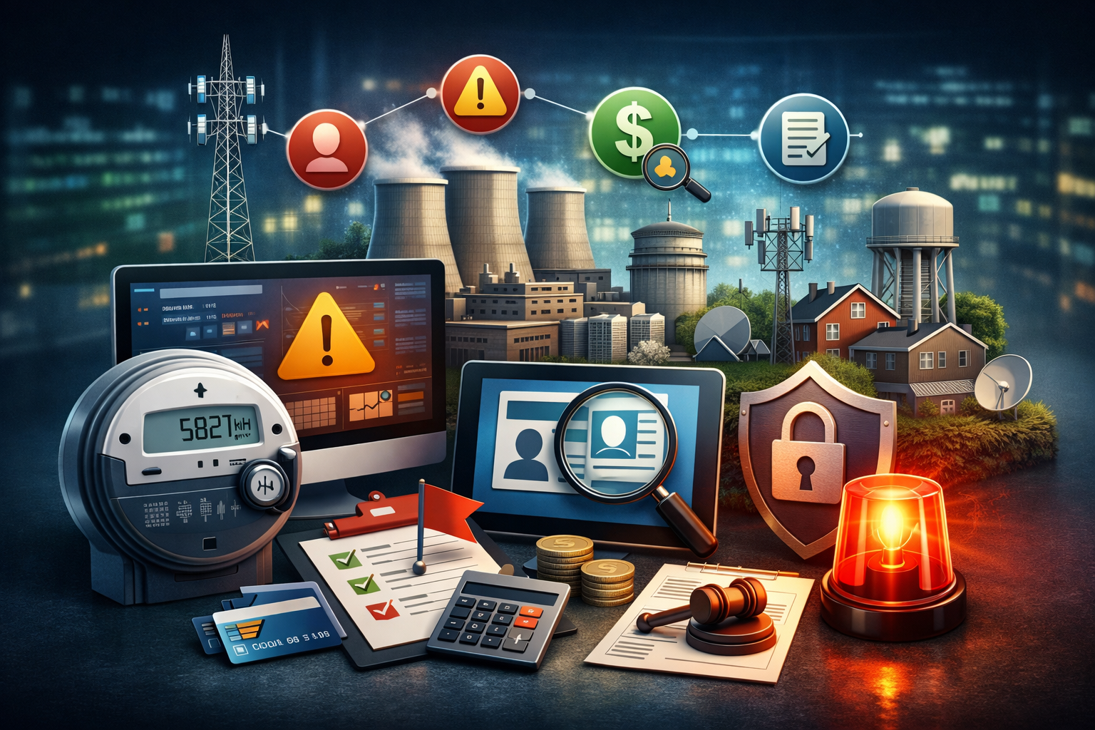 How Utility Billing Systems Flag Accounts for Risk and Compliance Review
