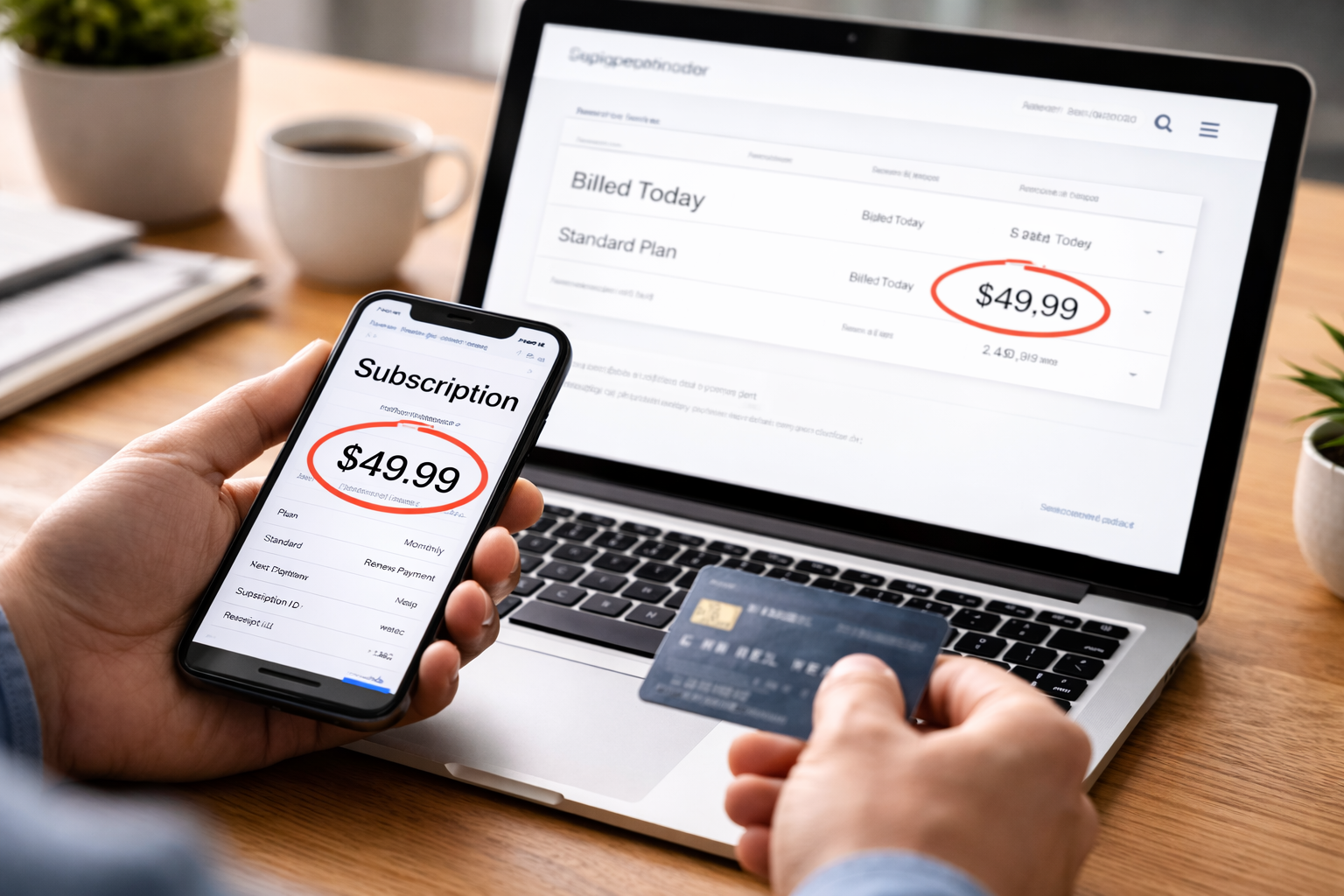subscription billing error dispute
