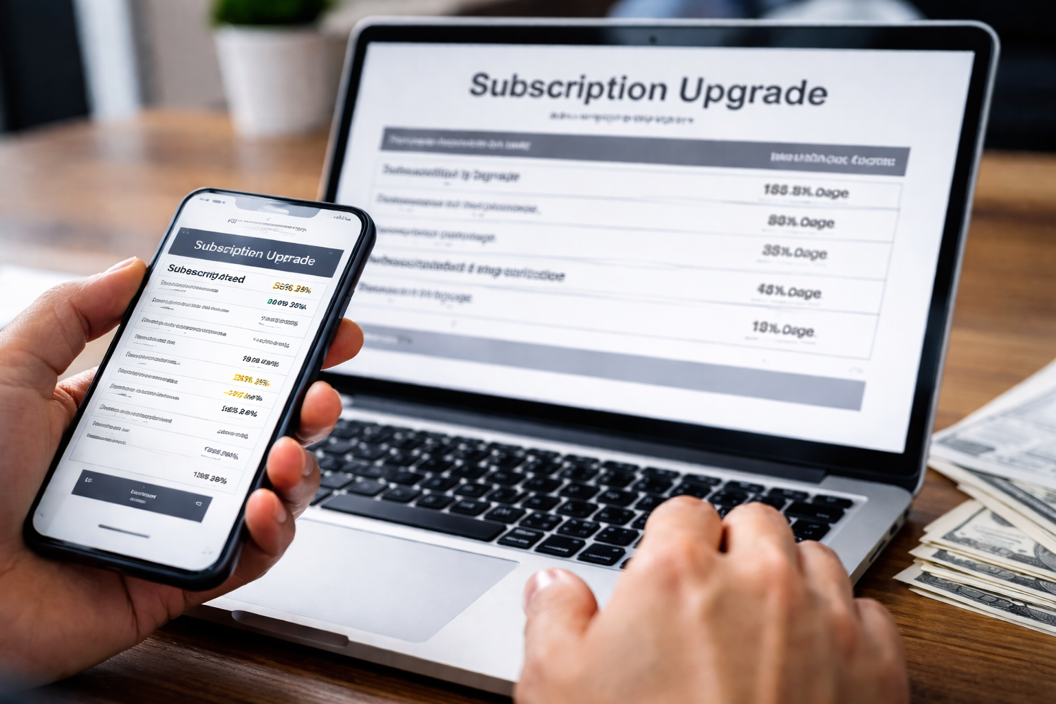 subscription plan upgrade charged incorrectly