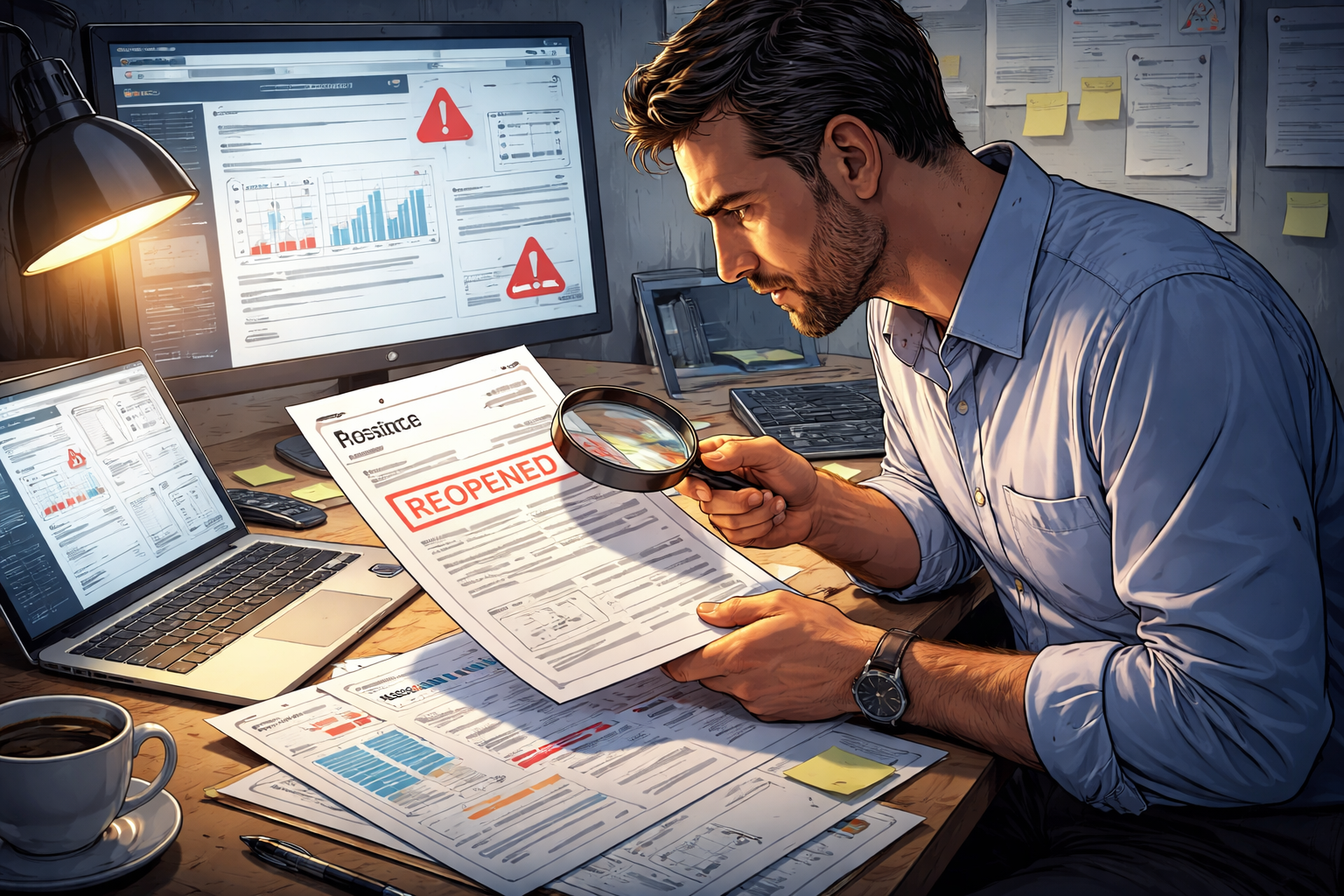 Billing Dispute Reopened After Resolution Due to System Audit or Compliance Review