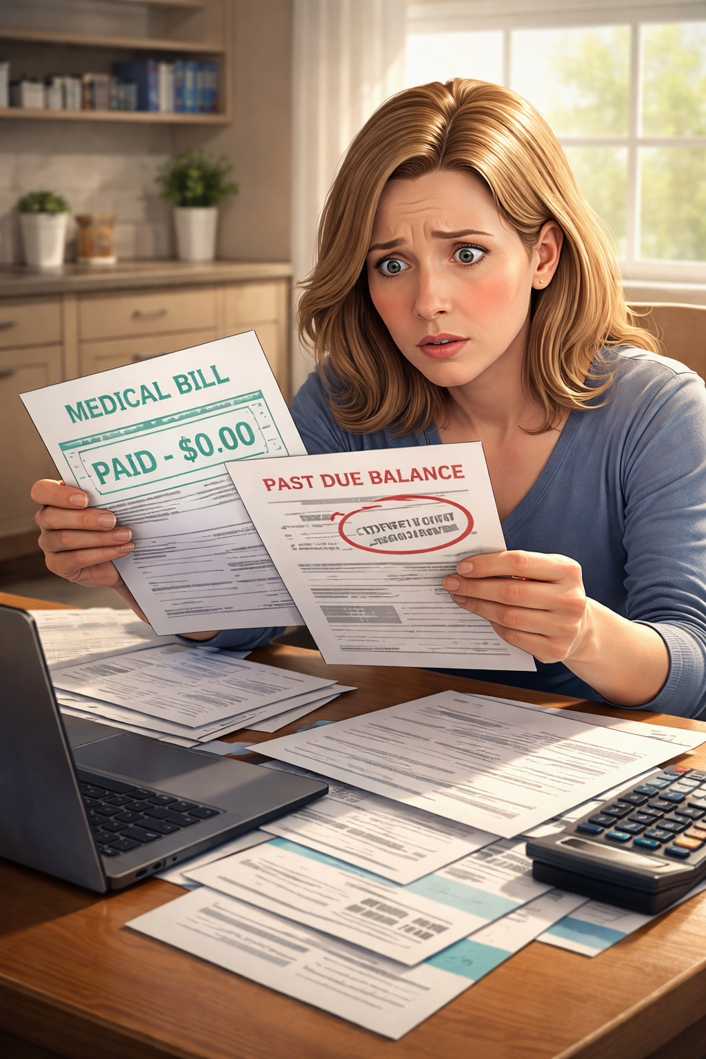 Medical Bill Shows Zero Balance Then Charges Reappear